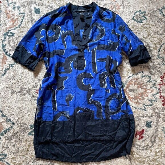 Proenza Schouler Vintage Semi-Sheer Cotton/Silk Blend Tunic (XS/Small) - Picture 5 of 14